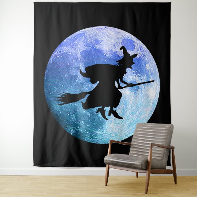 Halloween Witch  Tapestry (In Situ)