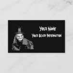 Halloween Witch Themed Business And Calling Card at Zazzle