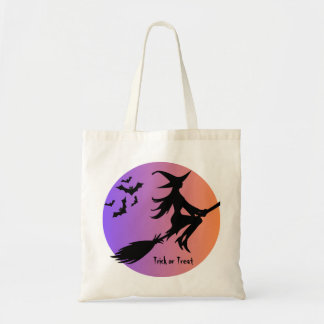 Halloween Witch Tote Bag