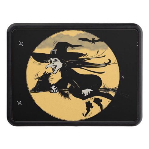 Halloween Witch Trailer Hitch Cover