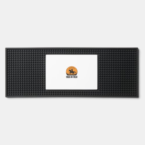 Halloween Witch Trick Or Treat Vintage Moon_1 Bar Mat