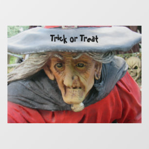 Halloween Witch Window Cling