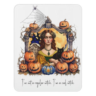 Halloween Witch with quote  Door Sign