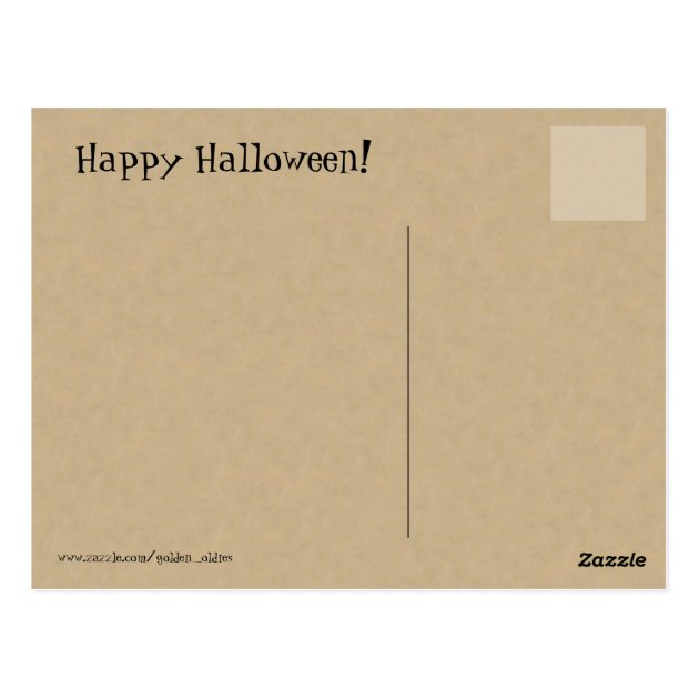 Halloween Witchery Postcards, Halloween Postcard