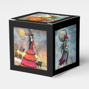 Halloween Witches and Fantasy Art Favor Box