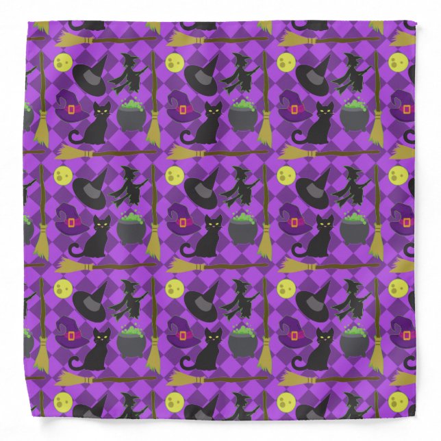 Halloween Witches Bandana (Front)