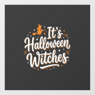 Halloween Witches Cute Witch Quote Design_1 Floor Decals