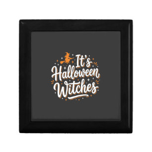 Halloween Witches Cute Witch Quote Design_1 Gift Box