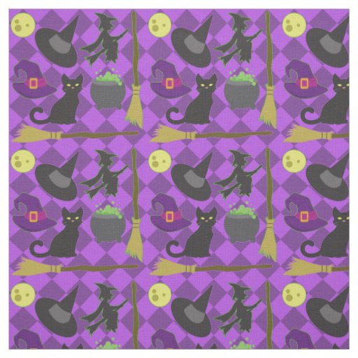 Halloween Witches Fabric