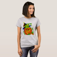 Halloween Witches Frog T-Shirt