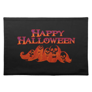 Halloween Witches Happy Halloween Placemat