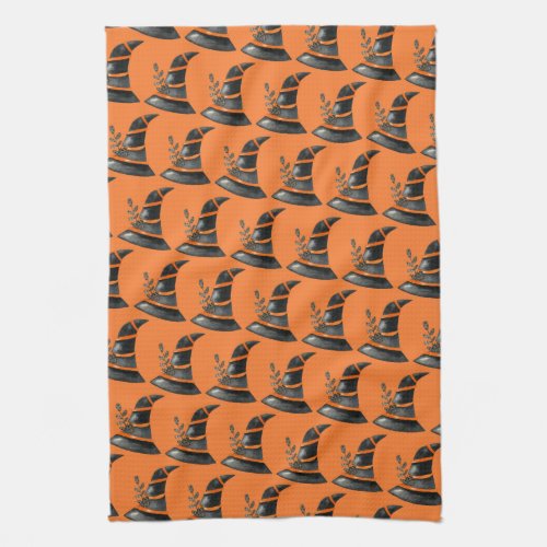Halloween Witches Hat Kitchen Towels