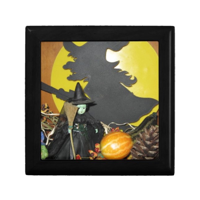 Halloween Witches Keepsake Box (Front)