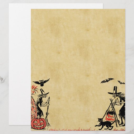 Party Witch Halloween Letterhead Printer Paper - 100 Sheets, 8.5x11", 28lb Premium, Laser & Inkjet Compatible - View #9