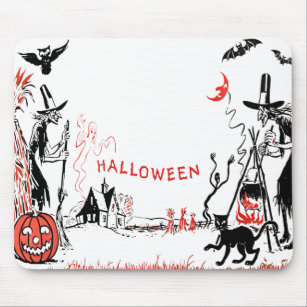 Halloween Witches Mousepad