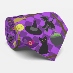 Halloween Witches Neck Tie