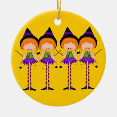 Halloween Witches Ornament