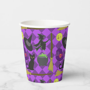 Halloween Witches Paper Cup