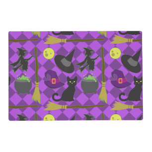 Halloween Witches Placemat