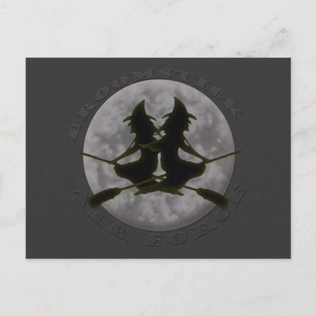 Halloween Witches Postcard (Front)