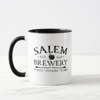 Halloween Witches Salem Brewery Mug