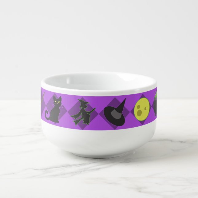 Halloween Witches Soup Mug (Front)