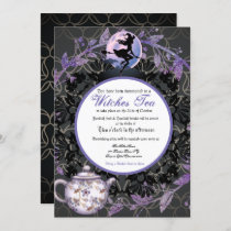 Halloween Witches Tea Party Invitation