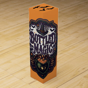 Halloween Witch's Brew Classic Bottled Magic Fun Wine Box