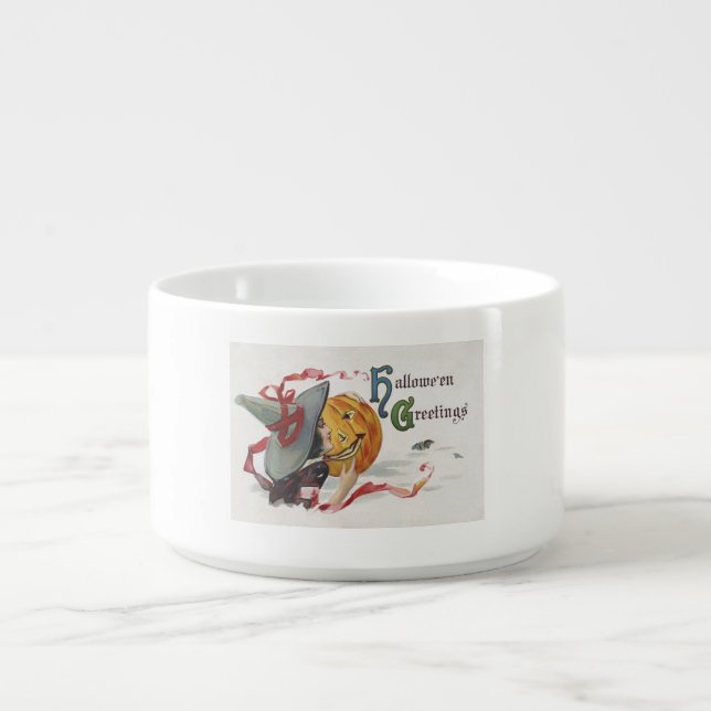 Halloween Witch's Kiss: Magic Jack o Lantern Bowl (Center)