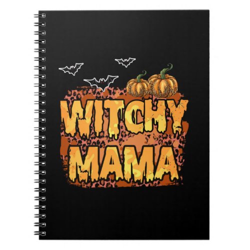 Halloween Witchy Mama Birthday Notebook