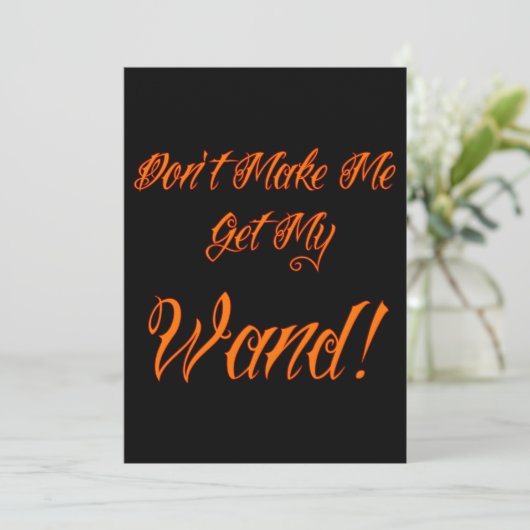 Halloween Witchy Quote (Standing Front)