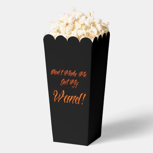 Halloween Witchy Quote Favor Boxes (Popped)