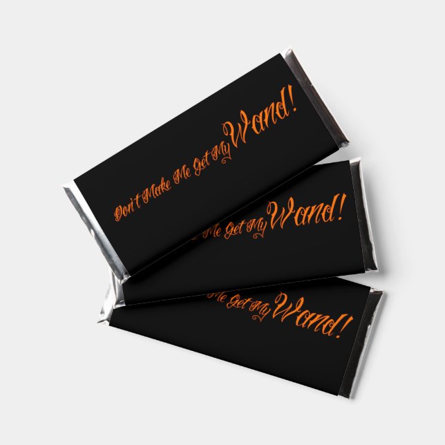Halloween Witchy Quote Hershey Bar Favors (Front)