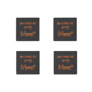 Halloween Witchy Quote  Stone Magnet