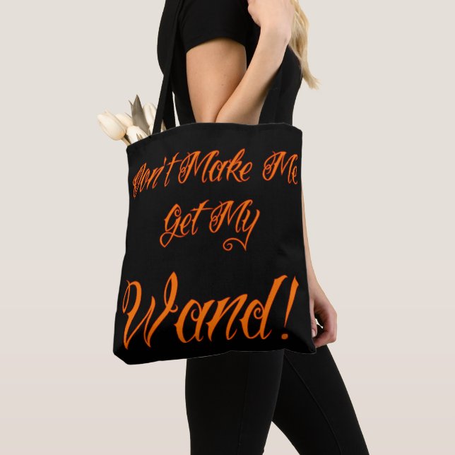 Halloween Witchy Quote  Tote Bag (Close Up)