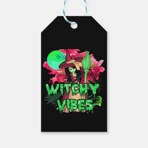 Halloween Witchy Vibes Gift Tags