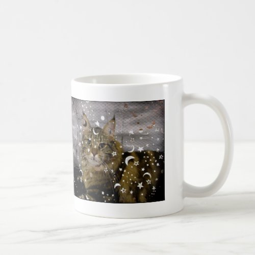 Halloween Wizard Cat Coffee Mug