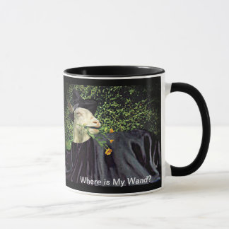 Halloween Wizard Goat Mug