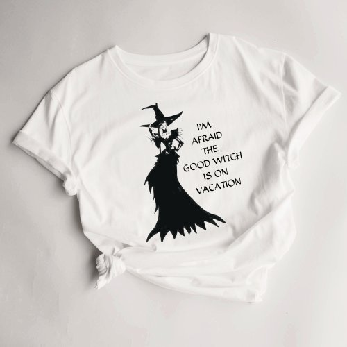 Halloween Womens Witchy Shirt Funny Quote Text