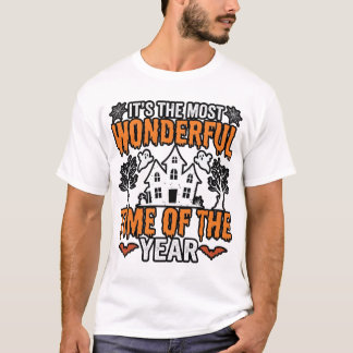 Halloween Wonderful Time Of Year Vintage Shirt