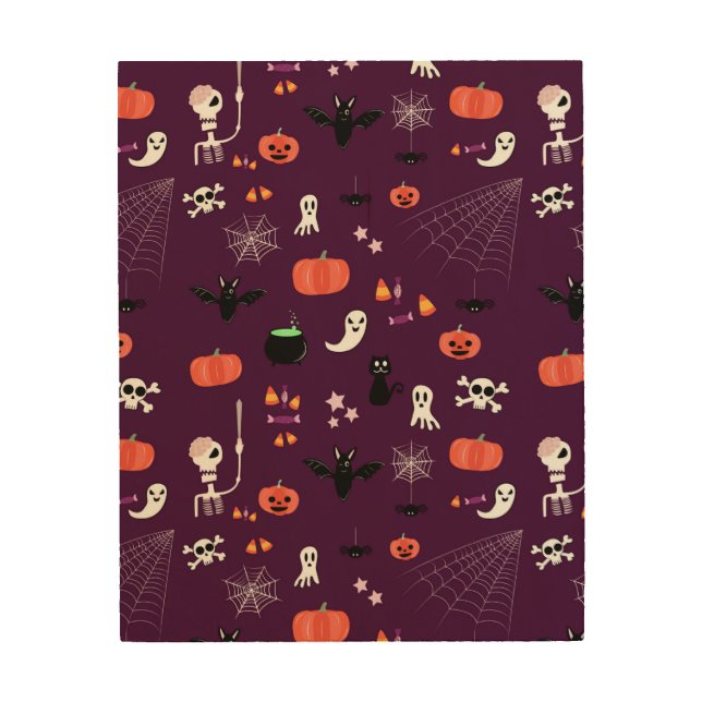 Halloween Wood Wall Art (Front)