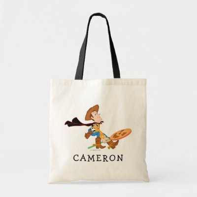 Halloween Woody in Cape Tote Bag