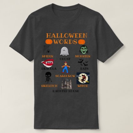 HALLOWEEN WORDS T-Shirt
