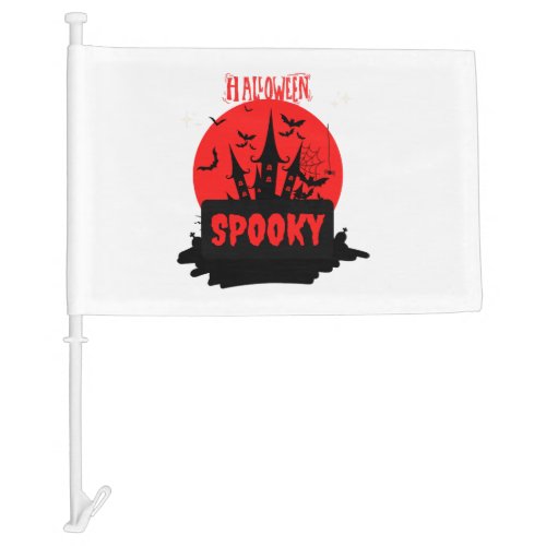 Halloween World               Car Flag