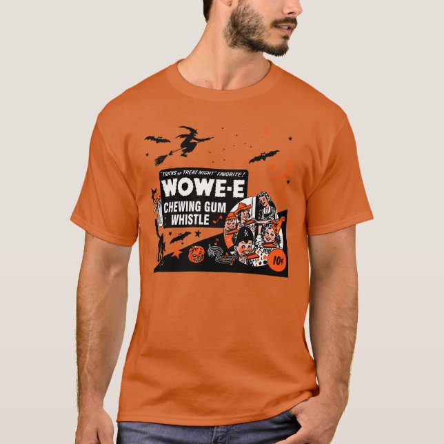 Halloween Wowe-e Whistle T-Shirt (Front)