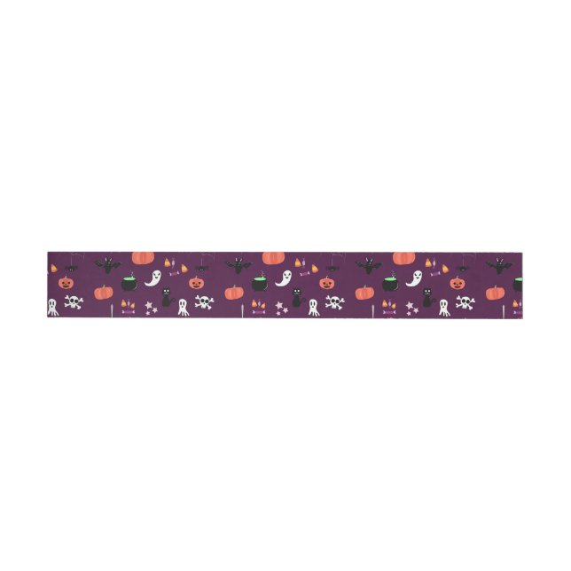 Halloween Wrap Around Address Label (Individual)
