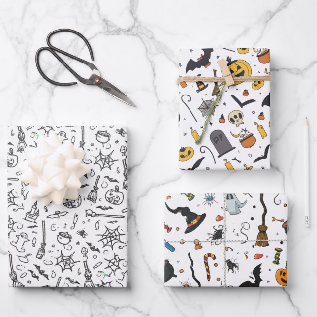 Halloween Wrapping Paper (Front)