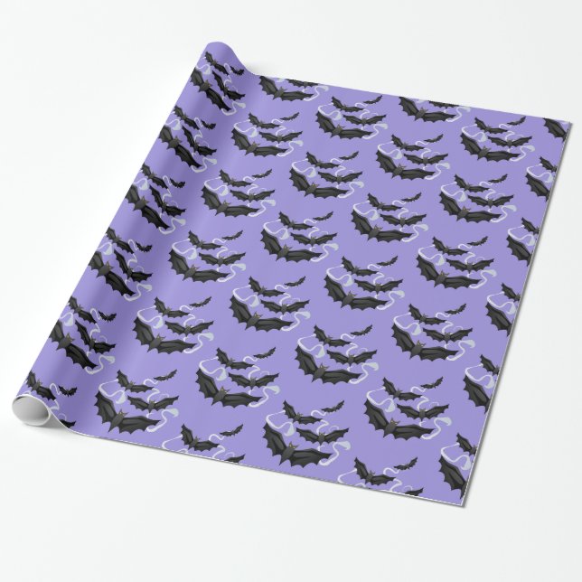 Halloween Wrapping Paper (Unrolled)