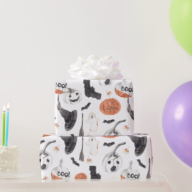 Halloween Wrapping Paper (Party Gifts)