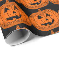 halloween wrapping paper,halloween gift wrap